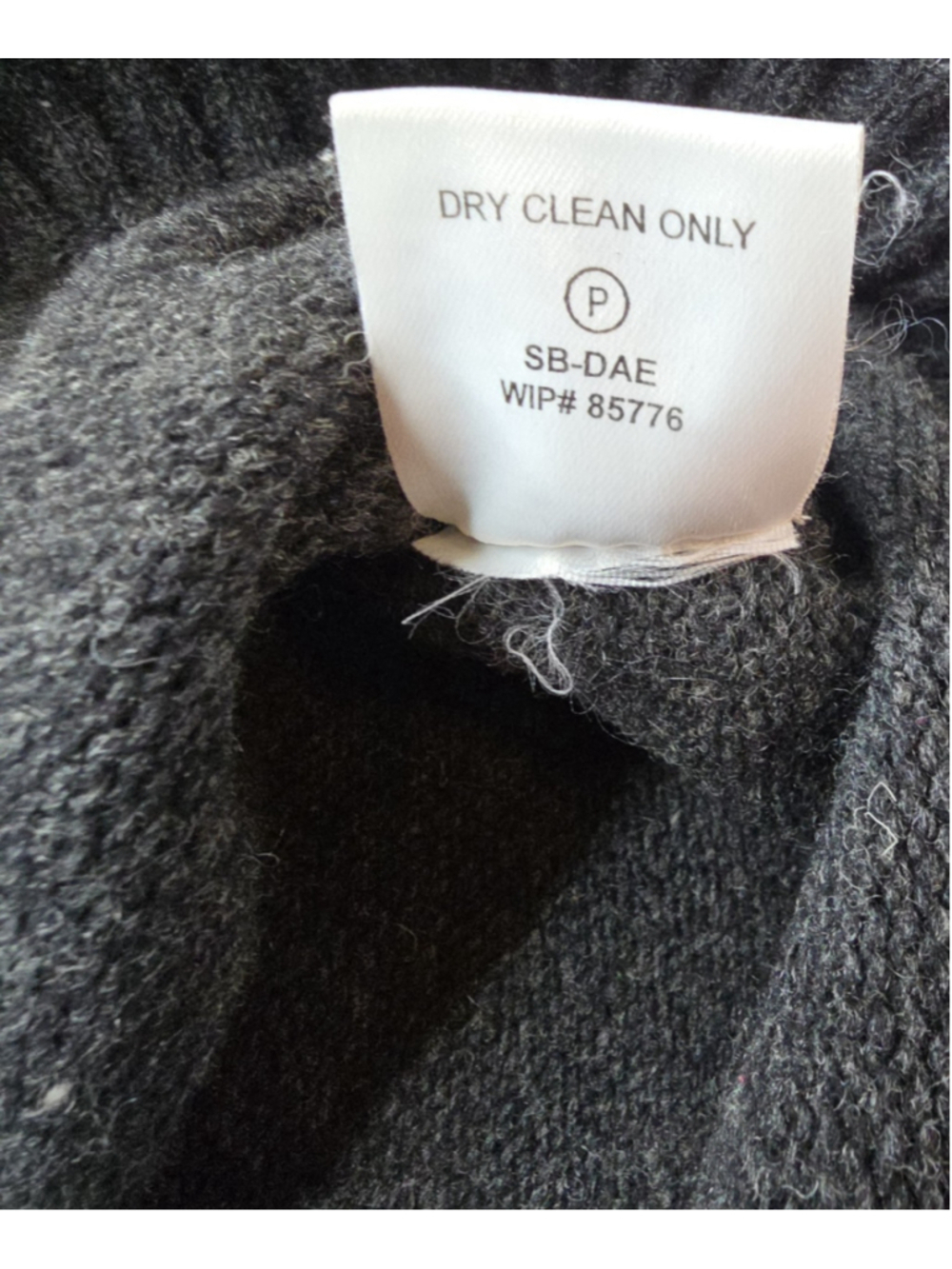 Woolrich 1/4 Zip Charcoal Heather Gray Lambs Wool Sweater Fair Isle Grannycore - Picture 5 of 9